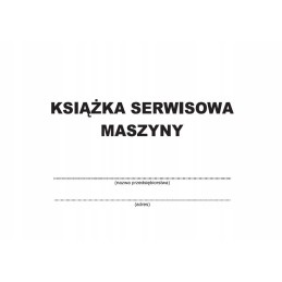 Mašinos serviso knyga, mašinos eksploatavimo knyga
