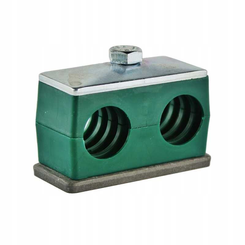 2x 12mm gnybtas hidrauliniam vamzdžiui tvirtinti