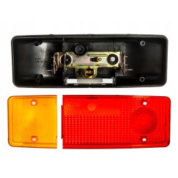 Kairysis galinis kombinuotas žibintas