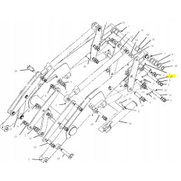 Cat dig arm pin lad 1114341 cva