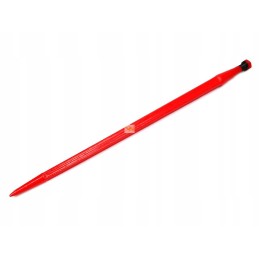 Universalus raudonas krautuvas, tiesus, l 810mm