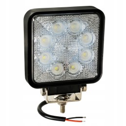 LED darbo lempa 10 30v 24w išsklaidyta šviesa