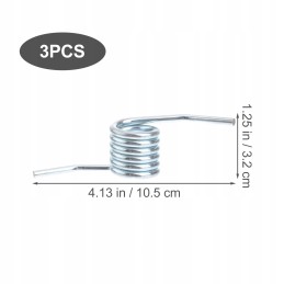 Lankstus spyruoklinio plieno pakeitimas 3 tonų poz