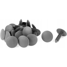 Tvirtinimo kniedės, 20 vnt., kniedės sagtis, stogo baldakimas