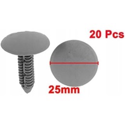 Tvirtinimo kniedės, 20 vnt., kniedės sagtis, stogo baldakimas