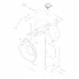 Hatz 01535302 degalų bako dangtelis 1b20 1b30 1b40