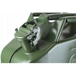 Metalinis kuro kanistras 20l benzininiam dyzelinui