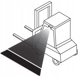 Apsauginė lemputė 9w mėlyna linija la10602