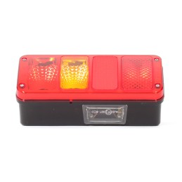 Kairysis galinis kombinuotas žibintas