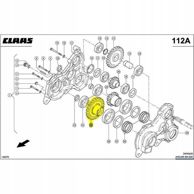 Pavarų dėžės ratas claas jaguar 800 900 z 28 9331361