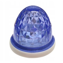 Gaidžio LED mėlyna mirksi signalinė lemputė