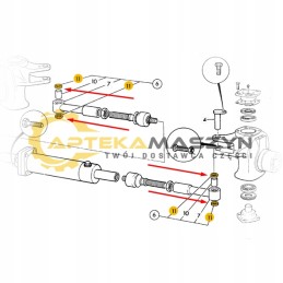 Strypo kaiščio sandariklis jcb 509 23tc 526 55