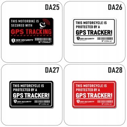 Apsauginis lipdukas GPS sekimo signalizacijai 15cc