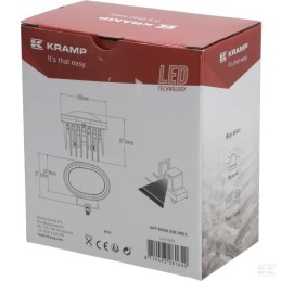 Apsauginė lemputė 9w mėlyna linija la10602