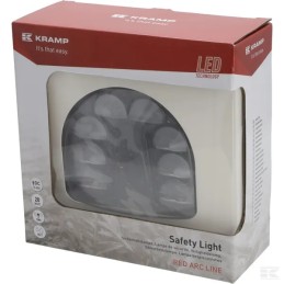 20w raudonos lanko linijos saugos lempa