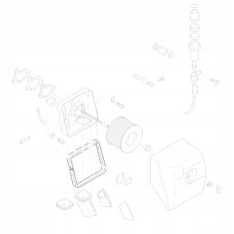 Hatz 05216100 filtro dangtelio tarpiklis 1b20 1b30