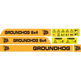 JCB Groundhog 6x4 UTV laminuoti lipdukai