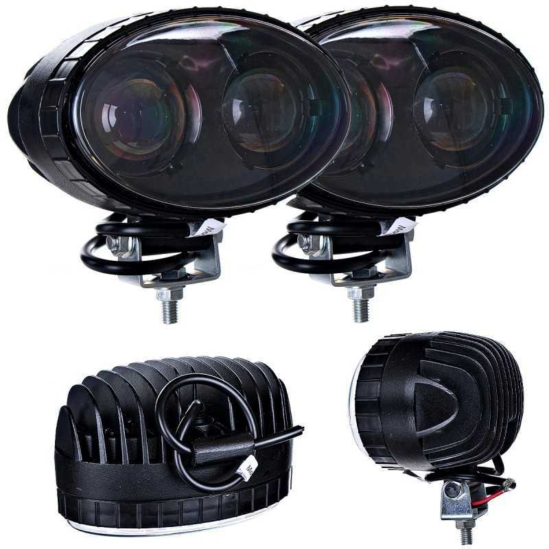 Purškimo lempa 20w, mėlyna, didelė, 2 vnt