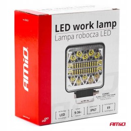 Halogeninės darbo lempos prožektorius 9 36v 26led 6500k