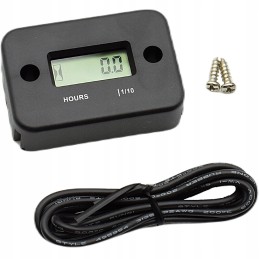 Variklio valandų skaitiklis pjūklui, motociklui, motorolerio generatoriui