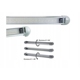 LED lempa 30 SMD su jungikliu, tvirta kabina