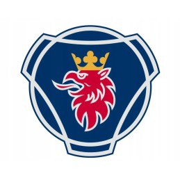 Scania lipduko logotipas, sunkvežimis, sunkvežimis, kaklas, 55 cm