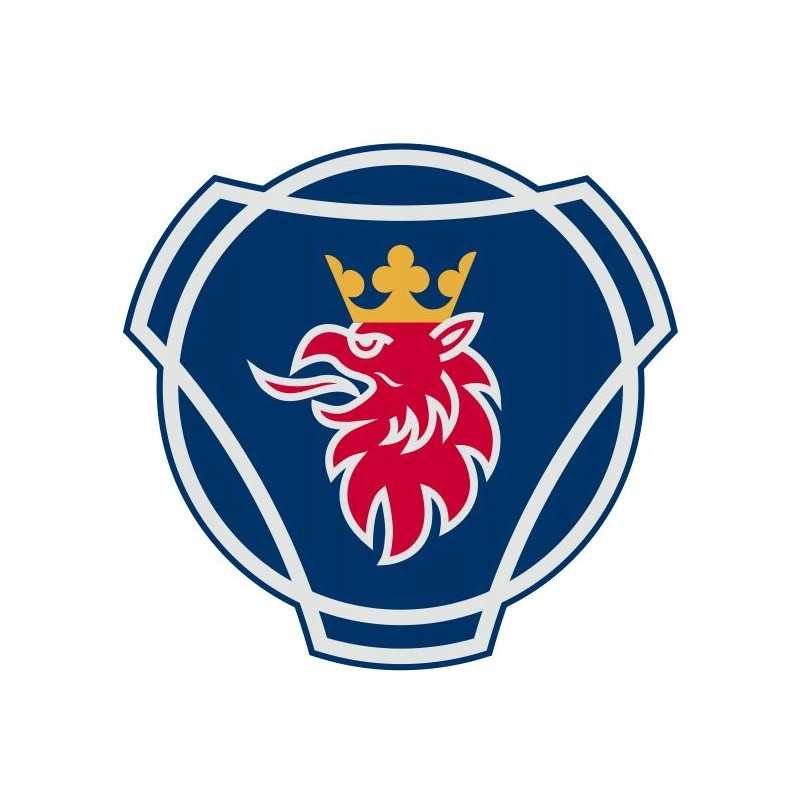 Scania lipduko logotipas, sunkvežimis, sunkvežimis, kaklas, 55 cm