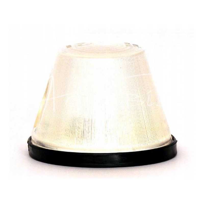 Aukštas baltas priekinis gabaritinis žibintas