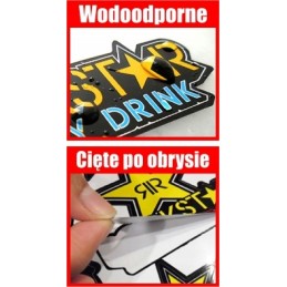 JCB 8060 RTS lipdukai, laminuotos piktogramos