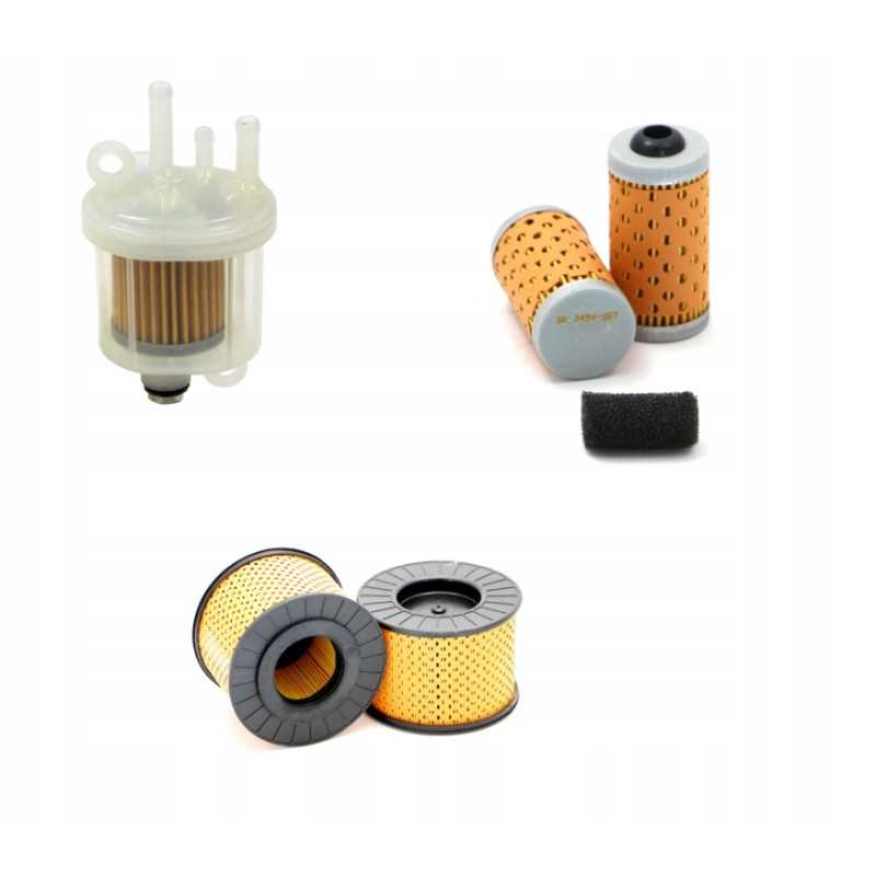 Variklio Hatz 1b20 1b30 1b 30 40 filtrų rinkinys