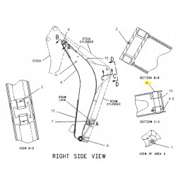 Boom cat rankos kaištis, bcd serija, 55x240 cva
