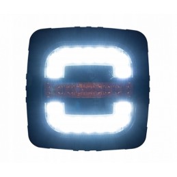 Kombinuotas priekinis žibintas su 2 traktoriaus funkcijomis