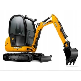 JCB 8020 cts mini ekskavatoriaus laminuoti lipdukai
