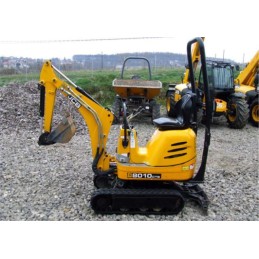 JCB 8010 cts mini ekskavatoriaus laminuoti lipdukai