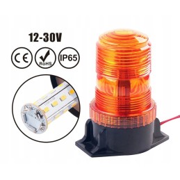 LED įspėjamoji lemputė 12 30v 20w oranžinė
