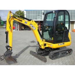 JCB 8018 cts mini ekskavatoriaus laminuoti lipdukai