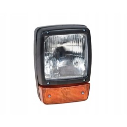 H4 priekinis žibintas su jcb stačiakampiu posūkio signalu