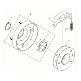 Wacker dpu dps sankabos spyruoklė 0058765