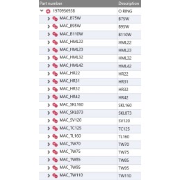 Yanmar sandarinimo žiedo kaištis hidraulinės alyvos bakui