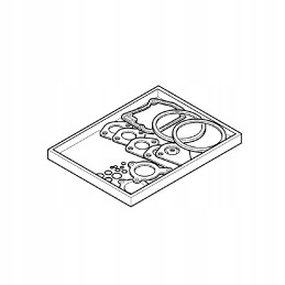 Hatz 01505102 galvutės tarpiklių komplektas 1d41 1d42
