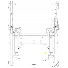 Smeigtukas cva rankos kėlimo cilindro kat
