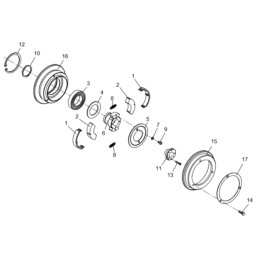 Wacker dpu25 dpu30 bpu sankabos spyruoklė 0201724