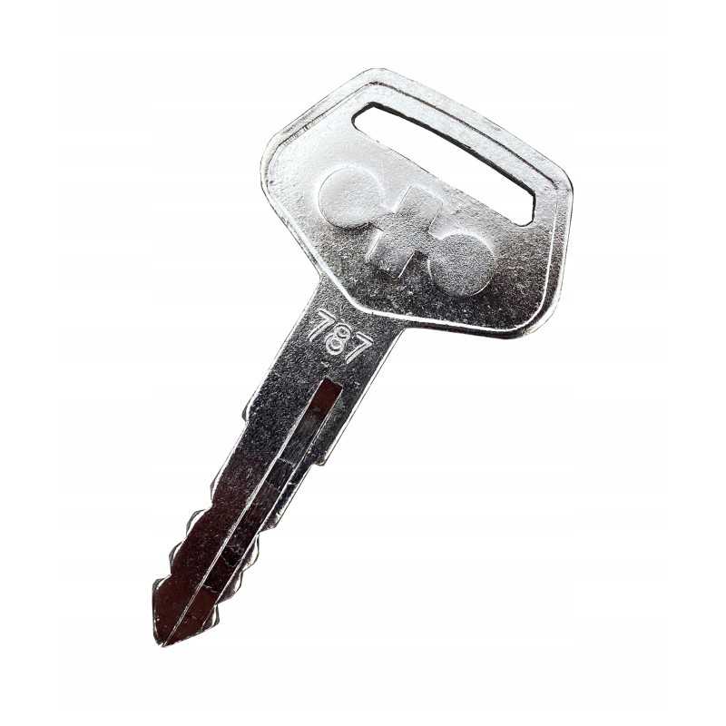 Komatsu durų užvedimo raktelis