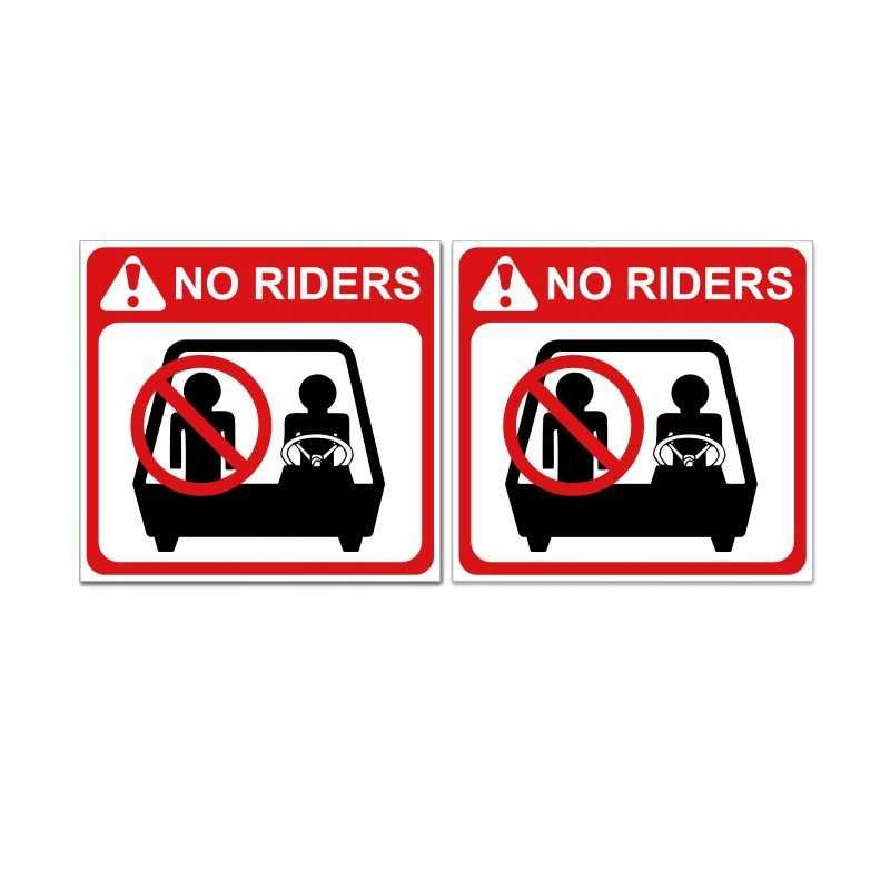 Įspėjamieji lipdukai, žymintys šakinį krautuvą UDT