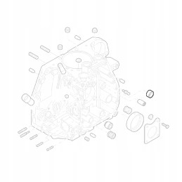 Hatz 03793800 skirstomojo veleno guolis 1d41 1d81