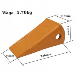 Šaukštai vnt 300 komatsu 207 70 14151 5 7kg