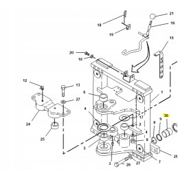 Perjungimo stūmoklio katė 428 bcde 9r5387