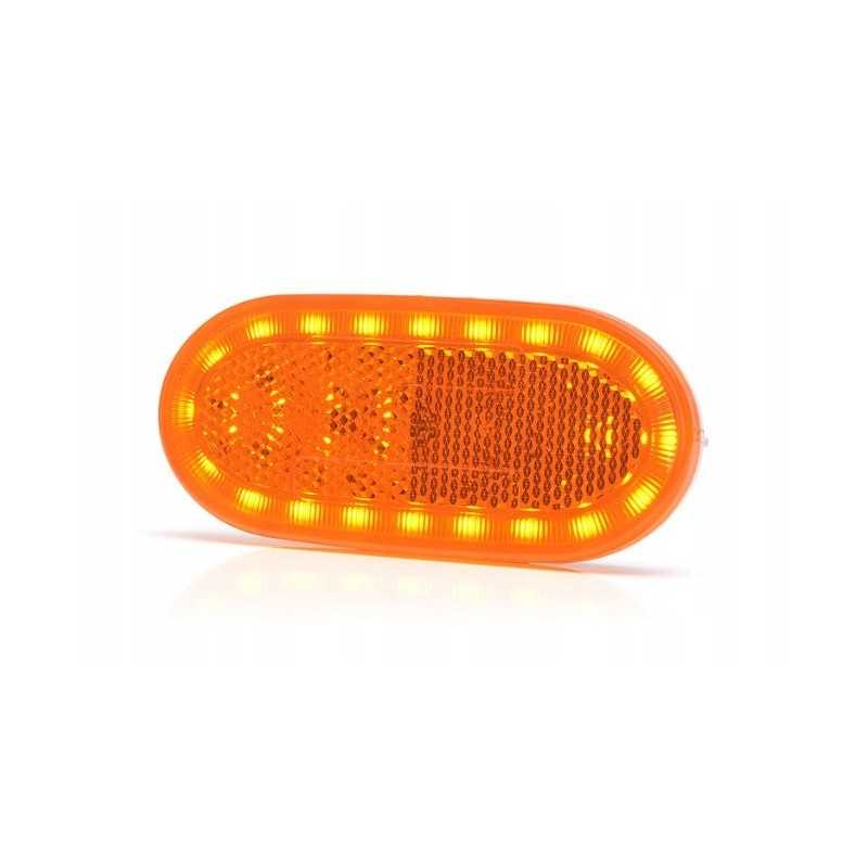 Šoninė gabaritinė lemputė w197 12v 24v led buvo