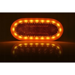 Šoninė gabaritinė lemputė w197 12v 24v led buvo