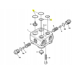 Keturių Volvo įkroviklio žiedų rinkinys
